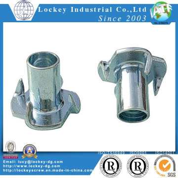 Low Carbon Steel Tee Nut Zinc Plated